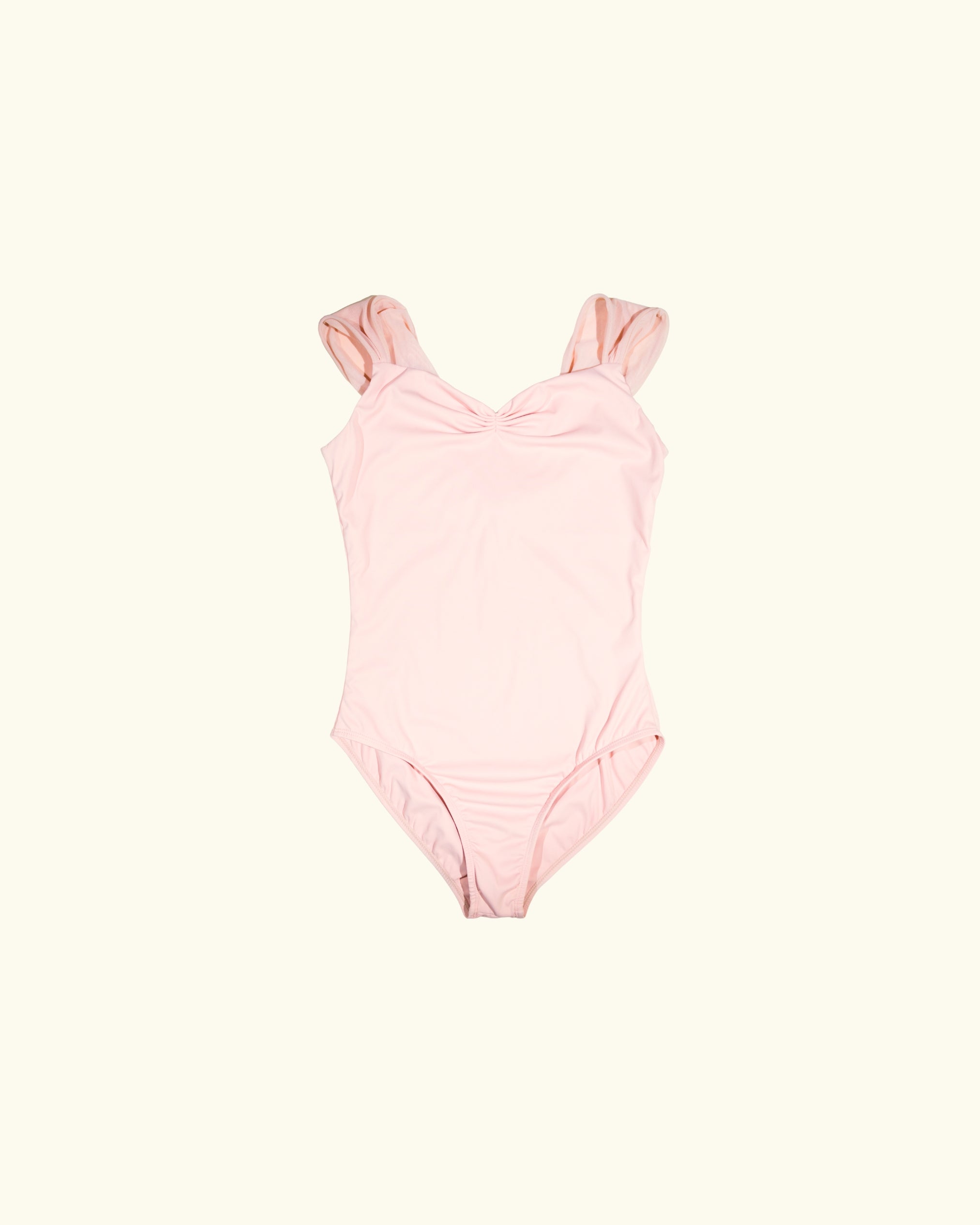 Mesh and buttery stretch fabric leotard, Australian small batch dancewear.